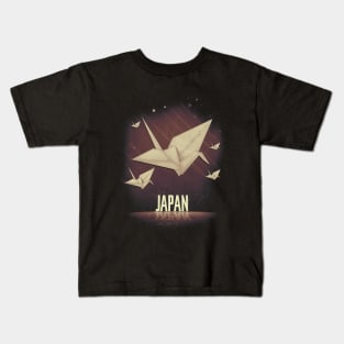 1000 Cranes in Japan Kids T-Shirt